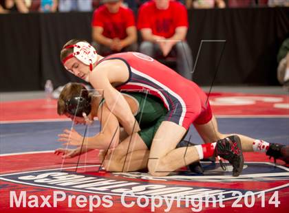 Thumbnail 1 in CIF State Wrestling Championships (Round 2) photogallery.