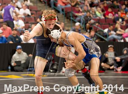 Thumbnail 2 in CIF State Wrestling Championships (Round 2) photogallery.