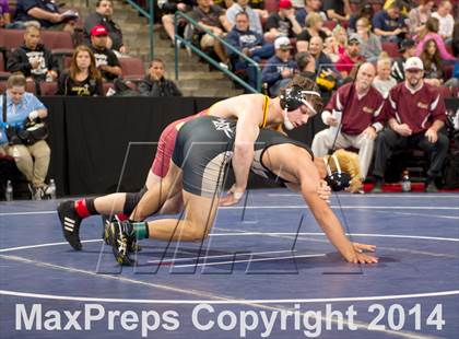 Thumbnail 3 in CIF State Wrestling Championships (Round 2) photogallery.