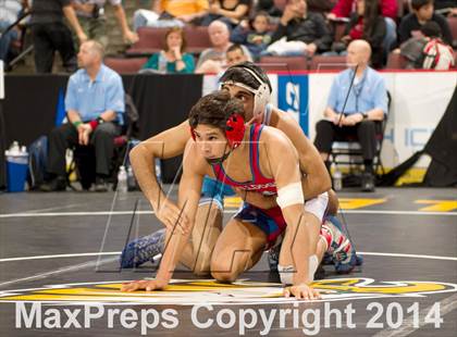 Thumbnail 3 in CIF State Wrestling Championships (Round 2) photogallery.