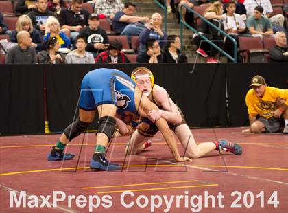 Thumbnail 2 in CIF State Wrestling Championships (Round 2) photogallery.