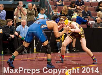 Thumbnail 2 in CIF State Wrestling Championships (Round 2) photogallery.