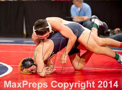 Thumbnail 1 in CIF State Wrestling Championships (Round 2) photogallery.