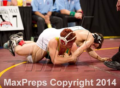 Thumbnail 2 in CIF State Wrestling Championships (Round 2) photogallery.