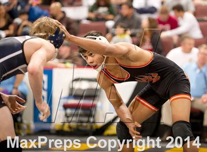 Thumbnail 2 in CIF State Wrestling Championships (Round 2) photogallery.