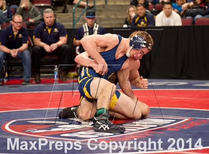 Thumbnail 2 in CIF State Wrestling Championships (Round 2) photogallery.