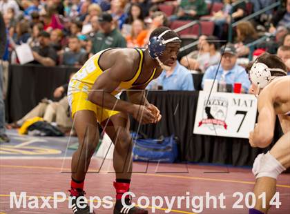 Thumbnail 2 in CIF State Wrestling Championships (Round 2) photogallery.