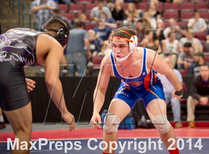 Thumbnail 3 in CIF State Wrestling Championships (Round 2) photogallery.