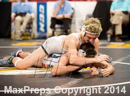 Thumbnail 1 in CIF State Wrestling Championships (Round 2) photogallery.