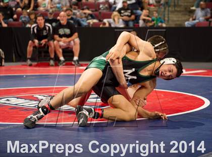 Thumbnail 2 in CIF State Wrestling Championships (Round 2) photogallery.