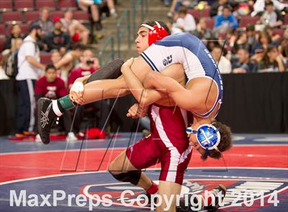 Thumbnail 3 in CIF State Wrestling Championships (Round 2) photogallery.