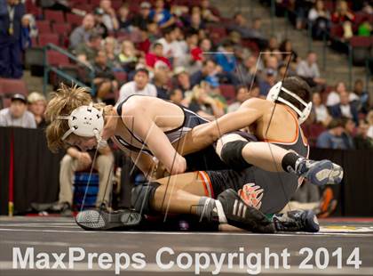 Thumbnail 1 in CIF State Wrestling Championships (Round 2) photogallery.