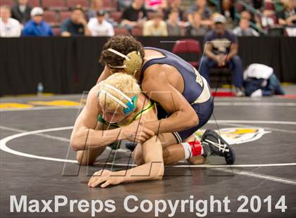 Thumbnail 3 in CIF State Wrestling Championships (Round 2) photogallery.
