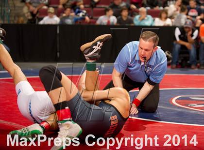 Thumbnail 3 in CIF State Wrestling Championships (Round 2) photogallery.