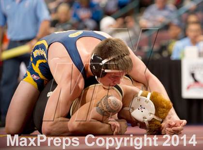 Thumbnail 3 in CIF State Wrestling Championships (Round 2) photogallery.