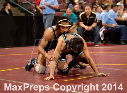 Thumbnail 2 in CIF State Wrestling Championships (Round 2) photogallery.