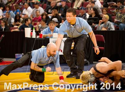 Thumbnail 2 in CIF State Wrestling Championships (Round 2) photogallery.