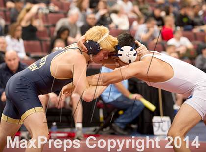 Thumbnail 1 in CIF State Wrestling Championships (Round 2) photogallery.