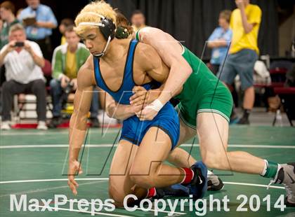 Thumbnail 3 in CIF State Wrestling Championships (Round 2) photogallery.