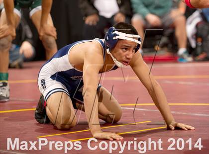 Thumbnail 1 in CIF State Wrestling Championships (Round 2) photogallery.