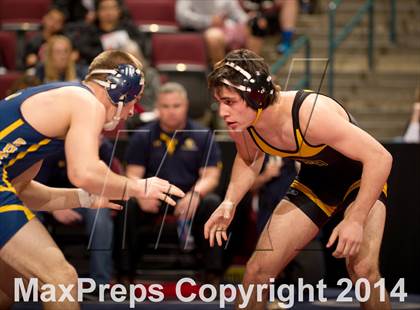 Thumbnail 3 in CIF State Wrestling Championships (Round 2) photogallery.