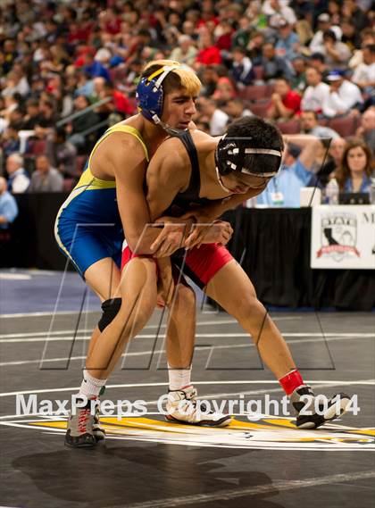 Thumbnail 2 in CIF State Wrestling Championships (Round 2) photogallery.
