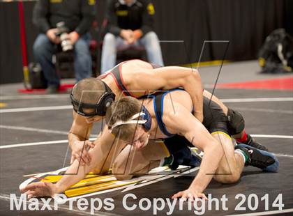 Thumbnail 2 in CIF State Wrestling Championships (Round 2) photogallery.