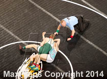 Thumbnail 1 in CIF State Wrestling Championships (Round 2) photogallery.