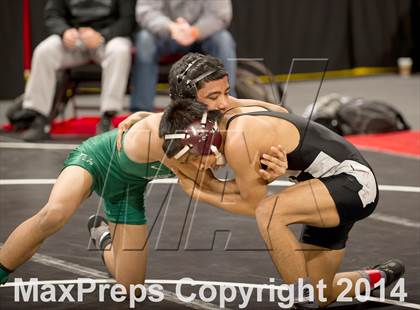 Thumbnail 1 in CIF State Wrestling Championships (Round 2) photogallery.
