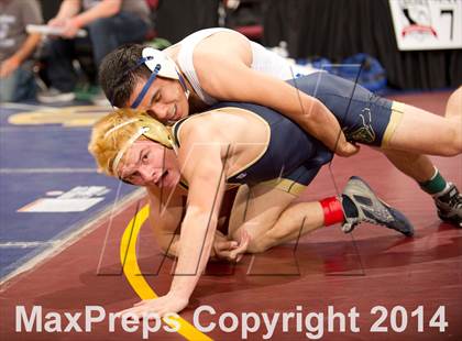 Thumbnail 3 in CIF State Wrestling Championships (Round 2) photogallery.
