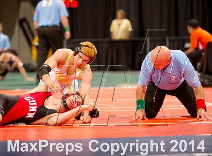 Thumbnail 3 in CIF State Wrestling Championships (Round 2) photogallery.