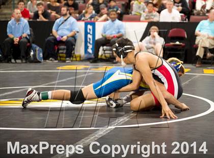 Thumbnail 3 in CIF State Wrestling Championships (Round 2) photogallery.