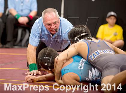 Thumbnail 2 in CIF State Wrestling Championships (Round 2) photogallery.