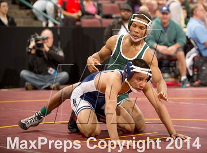 Thumbnail 2 in CIF State Wrestling Championships (Round 2) photogallery.