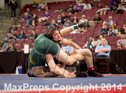 Thumbnail 3 in CIF State Wrestling Championships (Round 2) photogallery.
