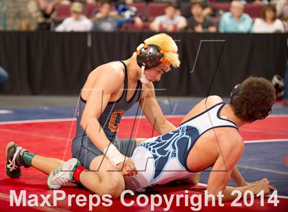 Thumbnail 2 in CIF State Wrestling Championships (Round 2) photogallery.