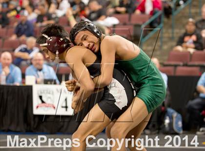 Thumbnail 2 in CIF State Wrestling Championships (Round 2) photogallery.