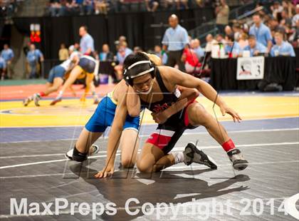 Thumbnail 3 in CIF State Wrestling Championships (Round 2) photogallery.