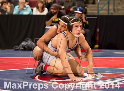 Thumbnail 1 in CIF State Wrestling Championships (Round 2) photogallery.