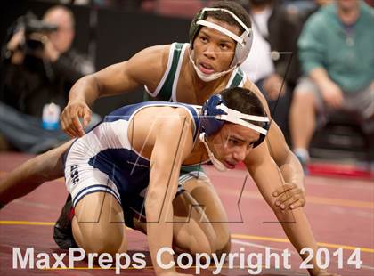 Thumbnail 2 in CIF State Wrestling Championships (Round 2) photogallery.