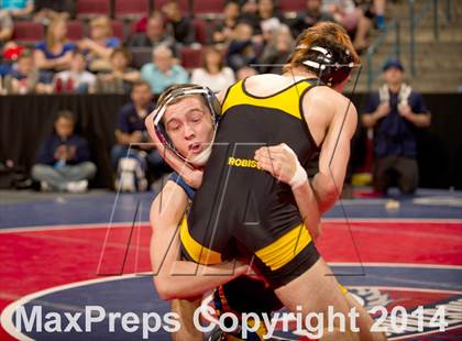 Thumbnail 1 in CIF State Wrestling Championships (Round 2) photogallery.