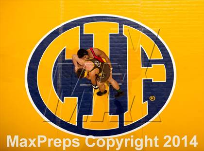 Thumbnail 1 in CIF State Wrestling Championships (Round 2) photogallery.