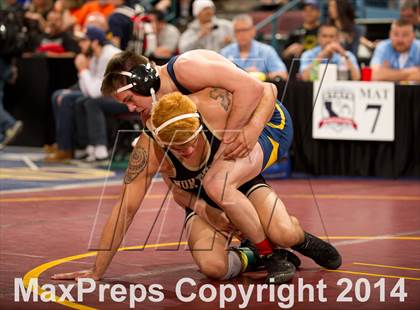 Thumbnail 2 in CIF State Wrestling Championships (Round 2) photogallery.