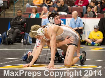 Thumbnail 1 in CIF State Wrestling Championships (Round 2) photogallery.