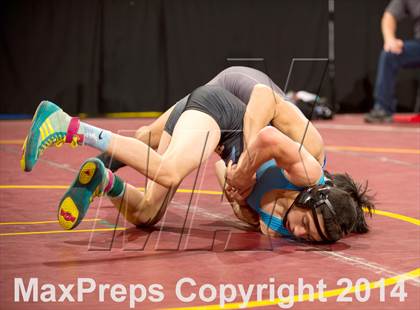 Thumbnail 3 in CIF State Wrestling Championships (Round 2) photogallery.