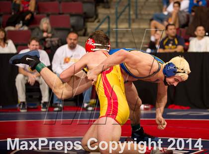 Thumbnail 2 in CIF State Wrestling Championships (Round 2) photogallery.