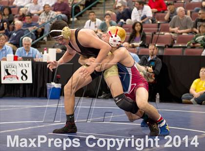 Thumbnail 2 in CIF State Wrestling Championships (Round 2) photogallery.
