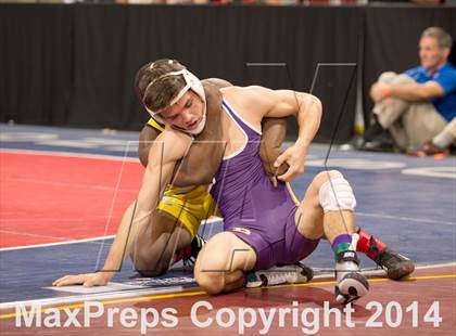 Thumbnail 3 in CIF State Wrestling Championships (Round 2) photogallery.