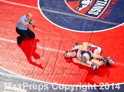 Thumbnail 2 in CIF State Wrestling Championships (Round 2) photogallery.
