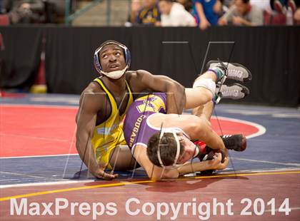 Thumbnail 3 in CIF State Wrestling Championships (Round 2) photogallery.
